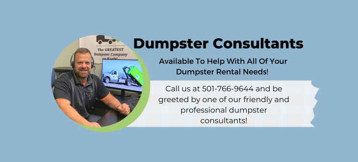 Dumpster Consultants in Little Rock